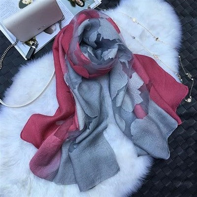 Pañuelo de Encaje Organza con Degradado de Color - Image 39