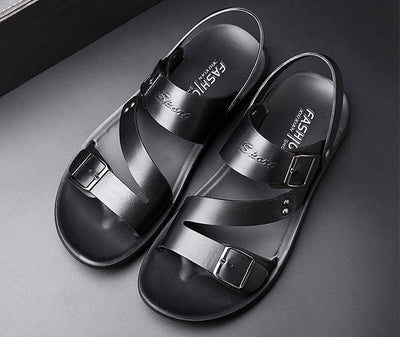 Sandalias Hombre Cómodas Barefoot con Hebilla Ajustable - Image 17