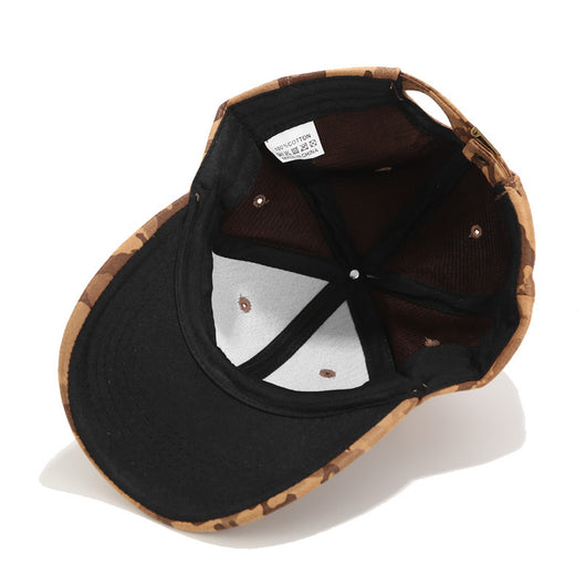 Gorra de Béisbol Camuflaje en Ante - Diseño Minimalista - Image 8