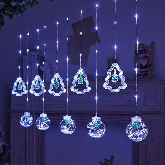 Cadena de Luces Navideñas para Cortinas - Image 18