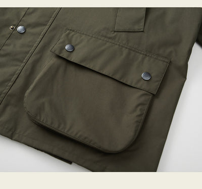 Chaqueta Trench Vintage Bedale en Cera - Estilo Clásico Inglés - Image 23