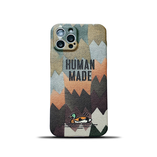 Funda de Celular para Pareja con Relieve y Camuflaje Estilo Urbano - Image 2