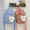 Bolso de Hombro Corduroy Soft Girl - Diseño Adorable y Funcional