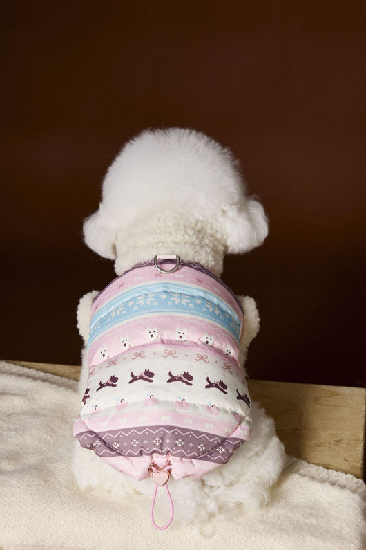 Chaleco Fair Isle para Mascotas Schnauzer Bichon Teddy - Image 18
