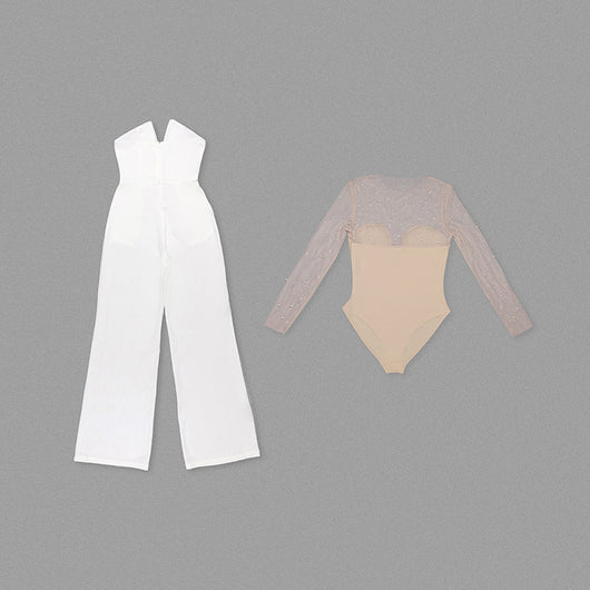 Jumpsuit Casual de Malla Espumada - Comodidad y Estilo - Image 10