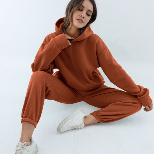 Conjunto Deportivo Mujer con Capucha - Sudadera y Pantalón Cómodo - Image 14