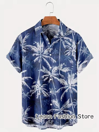 Camisa de Playa Estilo Hawaiano para Hombre - Image 16