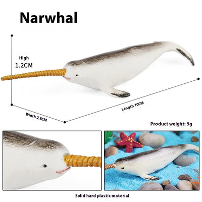 Juego Educativo de Animales Marinos Realistas para Niños - Image 43