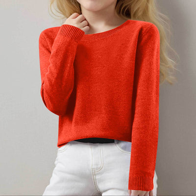 Suéter Cuello Redondo Versátil para Otoño e Invierno - Image 18