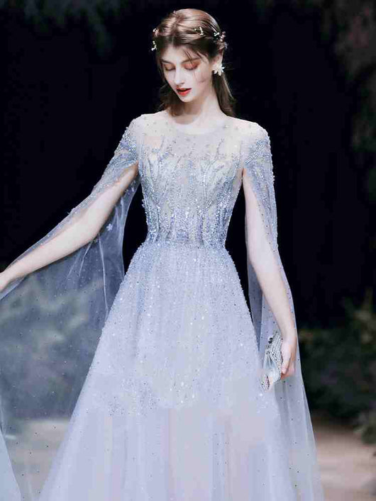 Vestido de Noche Lujo Minimalista para Bodas y Eventos - Image 3