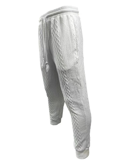 Traje Jacquard de Punto Pesado en Colores Sólidos - Image 32