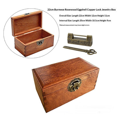 Caja Joyero Vintage Estilo Chino con Cerradura para Joyas y Accesorios - Image 7