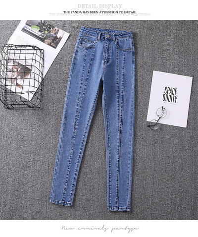 Pantalón Denim Slim Fit Mujer con Cintura Ajustada - Image 13