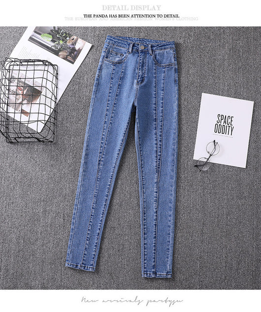 Pantalón Denim Slim Fit Mujer con Cintura Ajustada - Image 13