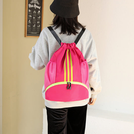 Mochila Deportiva con Cordones - Bolsa de Viaje Versátil y Ligera - Image 7