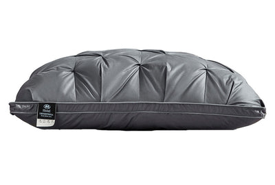Juego de Almohadas de Plumas de Ganso Blanco con Protectores de Cuello - Image 4
