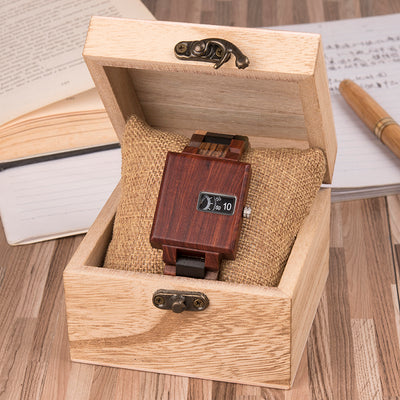 Reloj de Madera para Hombre - Estilo Casual Moderno - Image 9