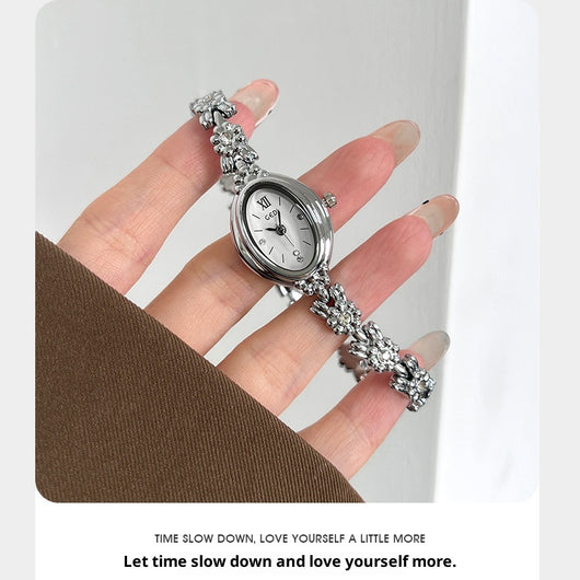 Reloj Compacto Retro de Lujo para Mujer con Diseño Exquisito - Image 10
