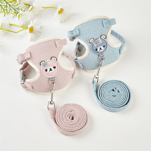 Arnés Chaleco para Perro con Cuerda de Sujeción Ajustable - Image 3