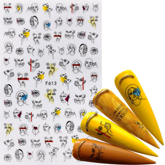 Pegatinas de Uñas 5D con Relieve Tridimensional Japonesas - Image 53