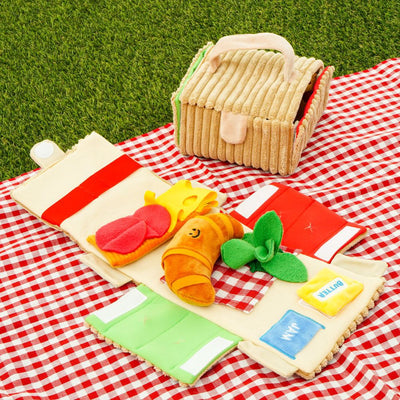 Juguete Interactivo Caja de Picnic Croissant para Mascotas - Image 10