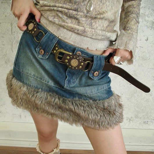 Cinturón Vintage Unisex con Hebilla de Metal Remachado - Estilo Punk Hip Hop - Image 8