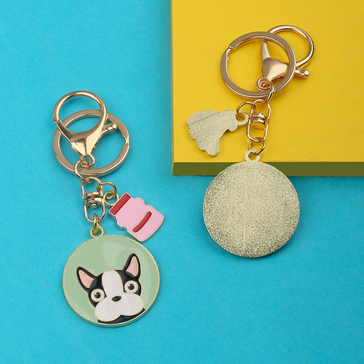 Llavero de Pareja con Dije Personalizado de Diseño Exclusivo - Image 6