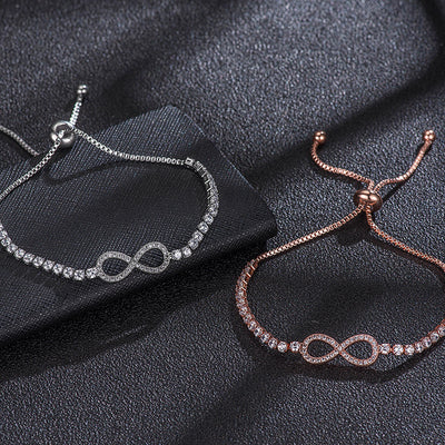 Pulsera Ajustable Infinito 8 - Joyería Versátil - Image 8