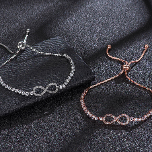 Pulsera Ajustable Infinito 8 - Joyería Versátil - Image 8