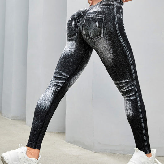 Leggings Deportivos Sin Costuras con Diseño en V para Glúteos Esculpidos - Image 8