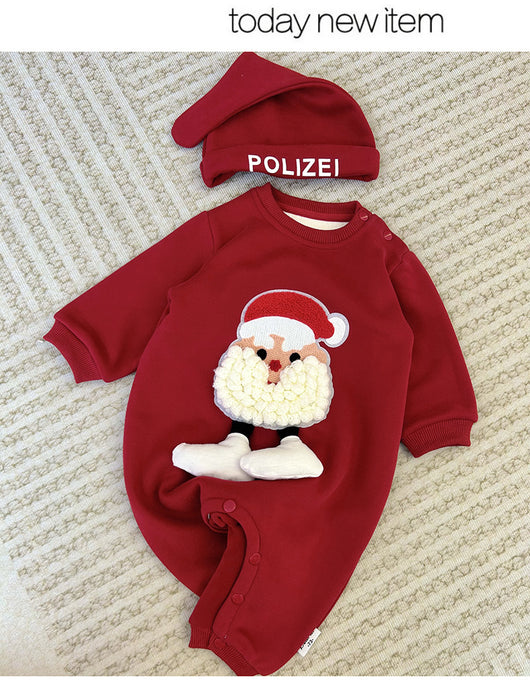 Conjunto Navideño Familiar: Pijama Polar con Capucha para Padres e Hijos - Image 14