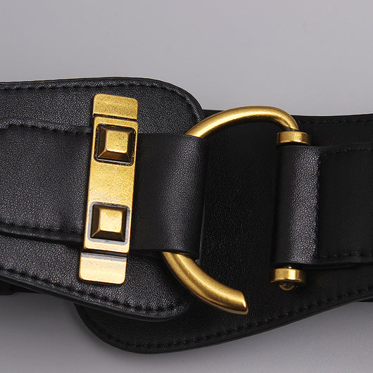 Cinturón Elástico Ancho para Mujer - Decorativo Versátil para Vestidos, Suéteres y Abrigos - Image 16