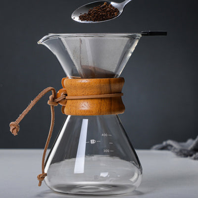 Cafetera de Vidrio Borosilicato para Preparar Café a Mano - Image 10