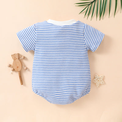 Pelele de Algodón a Rayas para Bebés Niños y Niñas - Image 20