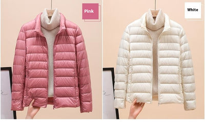 Chaqueta Acolchada Corta para Mujer - Ligera y Cálida - Image 13
