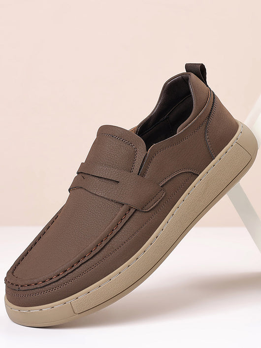 Zapatos de Cuero para Hombre sin Cordones con Suela Suave - Image 16