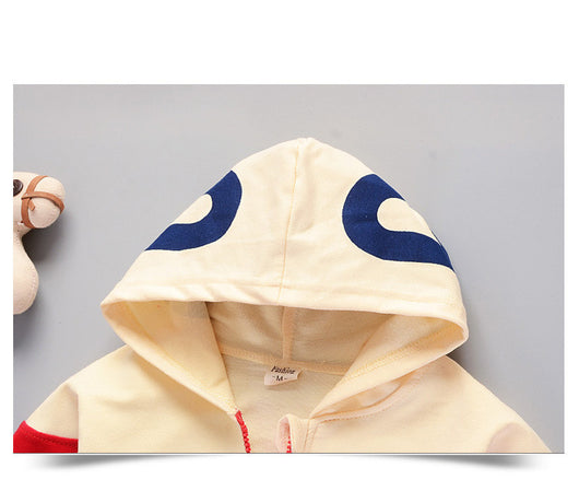 Conjunto Infantil con Capucha y Estampado de Abecedario para Niños de 1 a 5 Años - Image 20