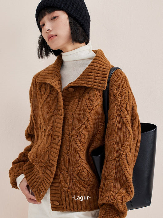 Cardigan Grueso de Algodón Suave - Abrigo Casual Cómodo - Image 7