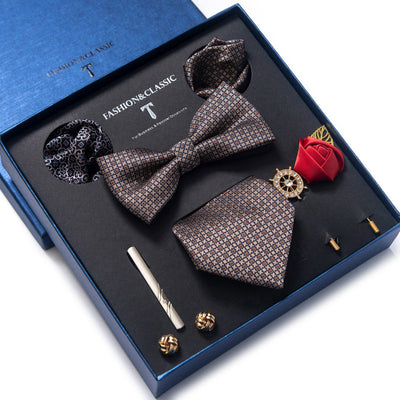 Conjunto de 8 Piezas de Corbatas para Traje Formal de Hombre - Image 52