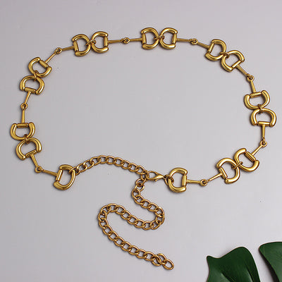 Cadena de Cintura Metálica Aromática para Vestidos y Jeans - Image 4