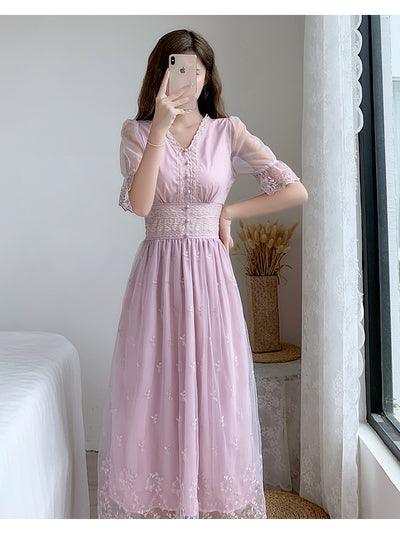 Vestido de Cumpleaños Falda Hada Púrpura Mágica - Image 6
