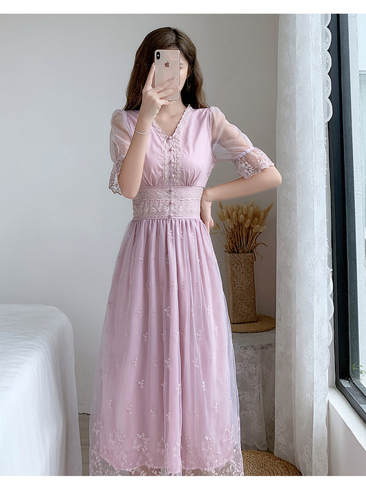 Vestido de Cumpleaños Falda Hada Púrpura Mágica - Image 6
