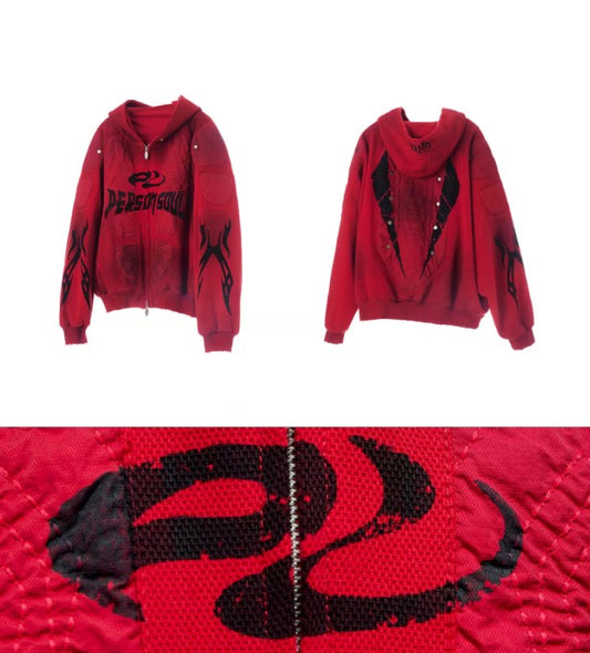 Sudadera Deportiva con Armadura Protectora y Capucha Ajustable - Image 2