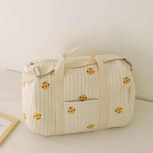 Bolsa Mensajero Momia Bordada Capacidad Grande Viajes Cortos Ligera - Image 10