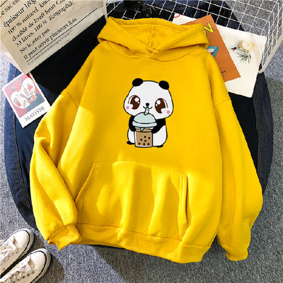 Sudadera Holgada Coreana con Capucha Lazy Style - Image 7