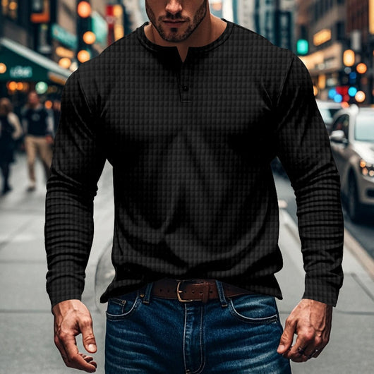 Chaqueta Casual Deportiva Jacquard Cuadros Pequeños para Hombre - Image 8