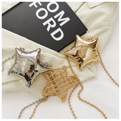 Bolsa Crossbody Estrella de Zinc con Diseño Brillante Minimalista - Image 27