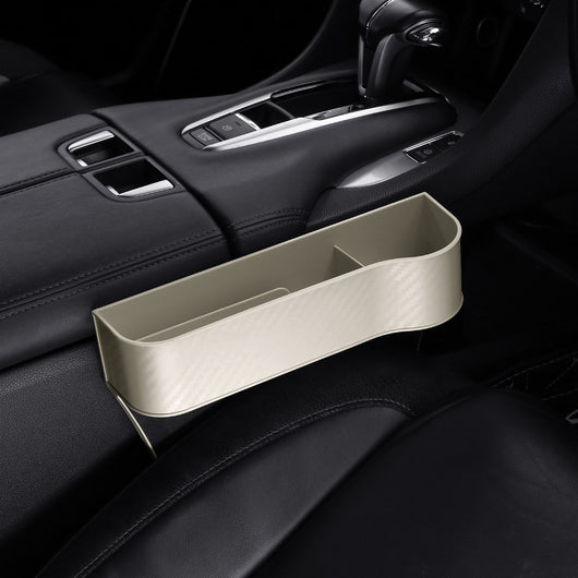 Organizador de Asiento Auto - Caja de Almacenamiento PU para Espacios Laterales - Image 6