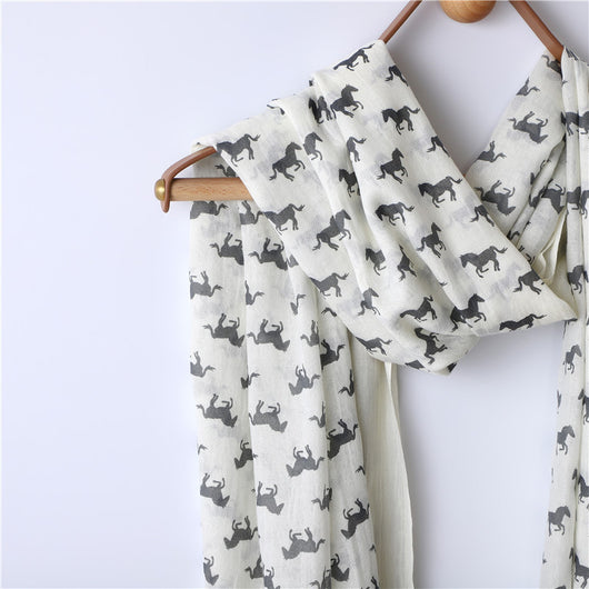 Bufanda Masculina Suelta de Algodón Poliéster con Estampado de Borlas - Image 12