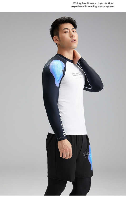 Bañador Deportivo para Hombre con Protección UPF y Diseño Split - Image 18